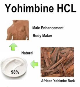 Yohimbine hydrochloride can effectively treat erectile dysfunction